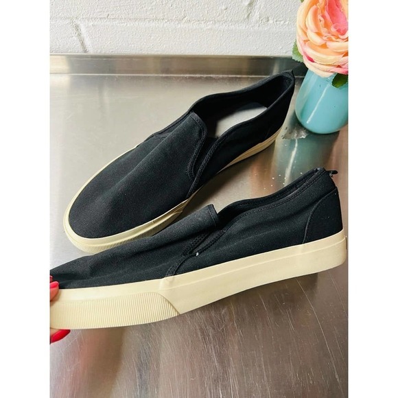 Everlane The Forever Black Slip On Sneakers - Picture 2 of 8
